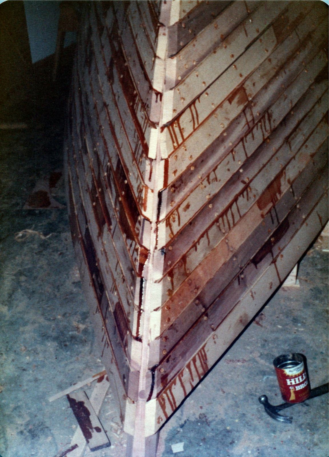 The stem, fully planked
