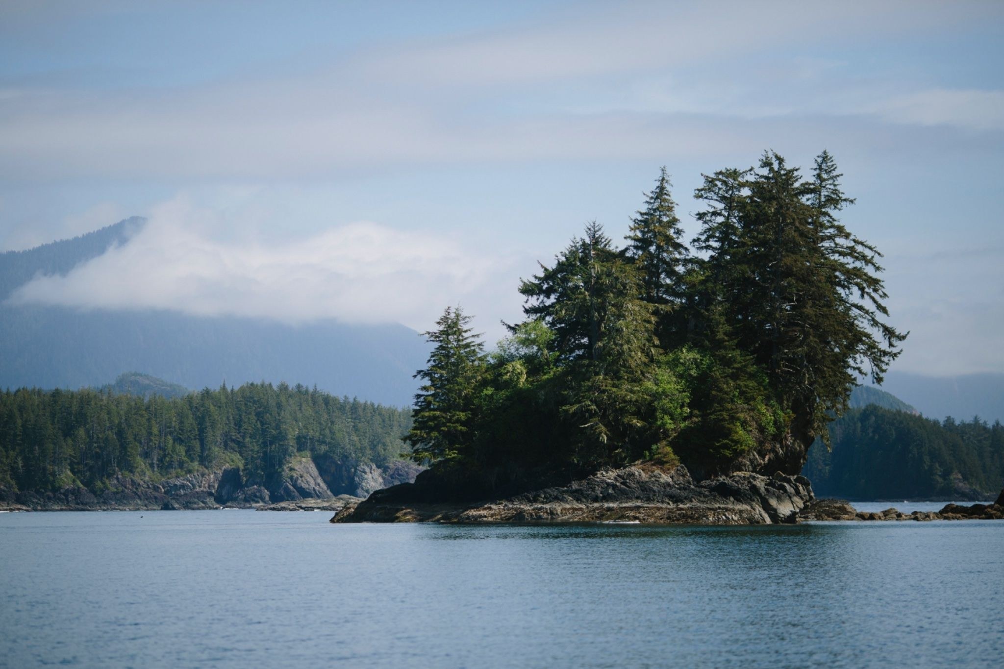 Into Kyuquot Sound, 7 May 2026